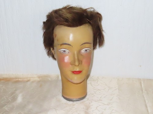 Tête poupée vintage - de,