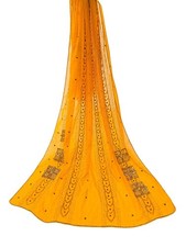 Foulard Dupatta vintage indien