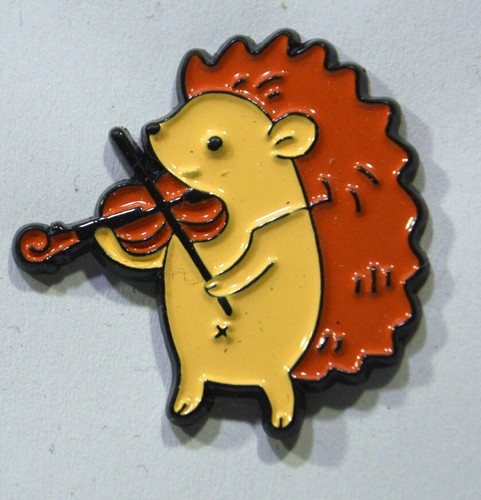 Pin herisson nigloo violon - pin's,