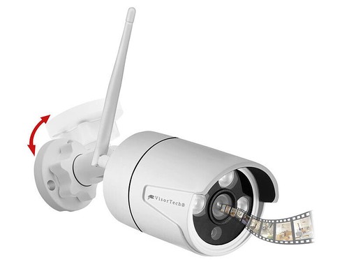 Caméra surveillance sans - caméra, de