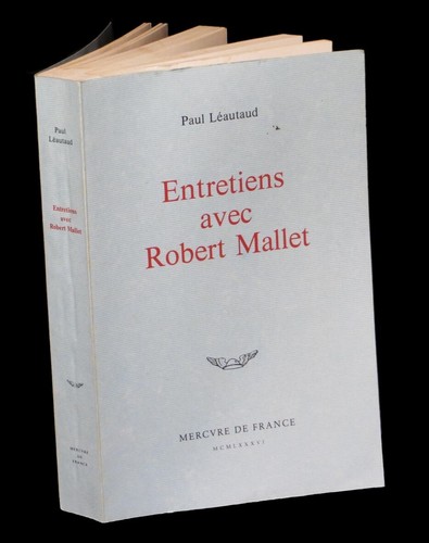 Leautaud entretiens - leautaud,