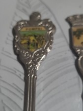 Cuillère collection souvenir métal argenté  Lot De Trois