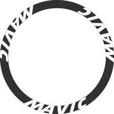 Autocollants Custom Decals Set for wheels Mavic pour jantes de 45 mm Stickers