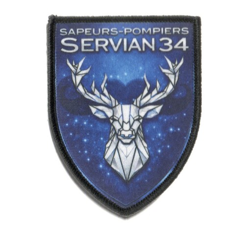 Ecussons pompiers servian - pompiers,