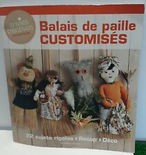 livre balai de paille customises envies créatives loisir