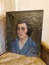 peinture ancienne huile sur