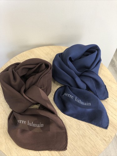 Lot foulards en - de, soie
