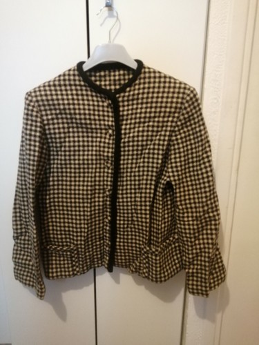 Veste pied poule droite - pied,