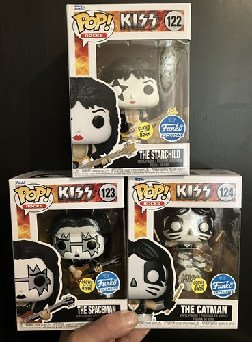 Funko pop kiss - pop, 122/123/124