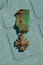 Médaille Croix de Guerre 1914-1918 avec étoile