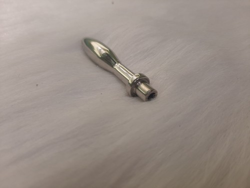 Stainless steel penis plug - steel,