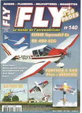 FLY N°140 DR 100 DE S2G / MOULES SILICONES / COCKPIT SX MULTIPLEX / RED BIRD T2M