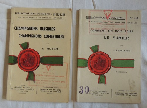 Bibliothèque vermorel livres