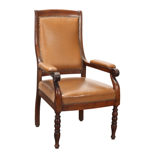 Fauteuil louis philippe ancien - fauteuil,