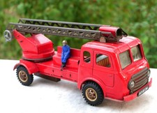 JOUET ANCIEN années 50/60 Camion pompier tôle Joustra Grande échelle NOY25JOU001