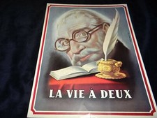 LA VIE A DEUX s guitry  Fernandel Louis De Funès  dossier presse cinema 1958