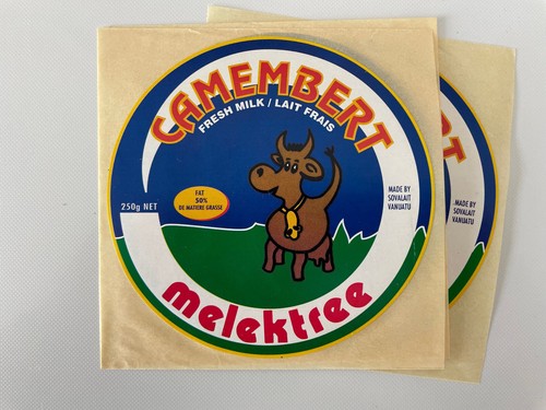 étiquette camembert du - Étiquette, de