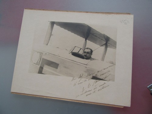 Photo ancienne aviateur 1920 - photo,