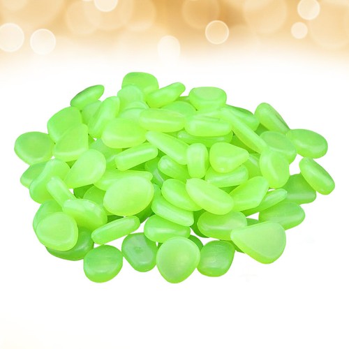 100 pcs galets - galets, phosphorescents