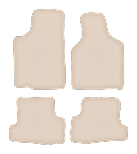 Tapis sol velours - velours, beige