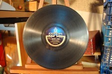 DISQUE AIGUILLE SAPHIR GUERINO & SON ORCHESTRE MUSETTE 279,345 ODEON POCHETTE