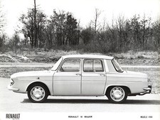 L615 Renault 10 Major. France 1966. Photo de presse 18x24 cm. Jacques Dumas