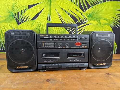 Boombox vintage sharp a500 - vintage,