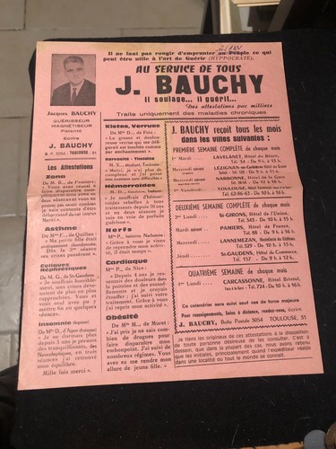 Affiche publicitaire jacques - publicitaire,,