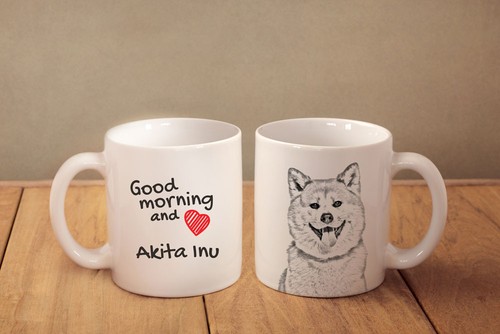 Akita inu tasse - inu, en