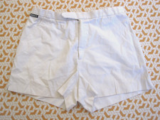 Short Adidas Retro Ventex 80'S vintage coton Blanc Tennis Rare Homme - 85 / M