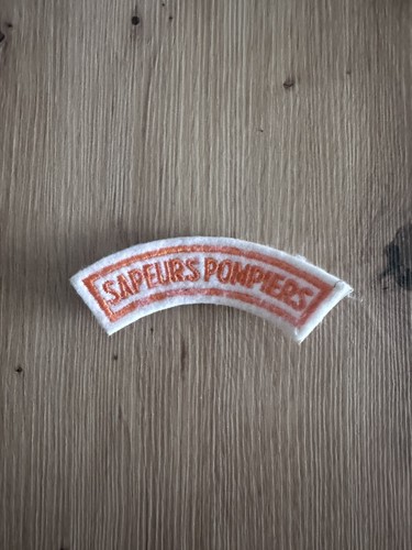 Ecusson sapeurs pompiers - sapeurs,