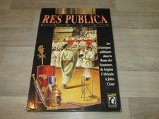 ANCIEN JEU DE RÔLES RES PUBLICA DESCARTES 1992 COMPLET TRES BON ETAT AVALON HILL