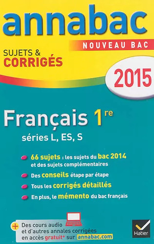 Annales annabac 2015 français - annales,