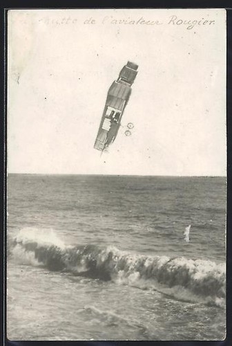 Carte postale photo - , avion