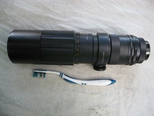 Ifbagon 400 mm f 6,3 : teleobjectif argentique en monture à vis 42mm