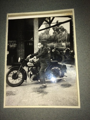 Moto photo homme sur une - photo, d'un
