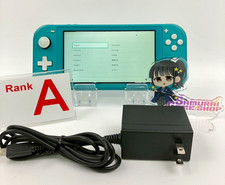Nintendo Switch Lite Turquoise Blue Console A Rank & AC Adapter 1Day Ship 0439