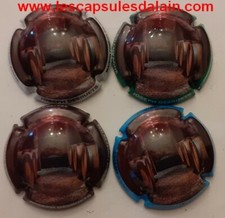 4 BELLES CAPSULES CHAMPAGNE JOSEPH DESRUETS CAVE REF N° 26 a  26c 500EX NEWS