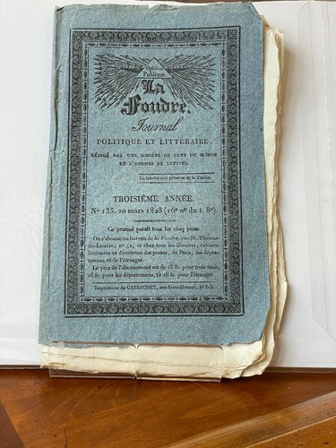 Foudre journal des - la,