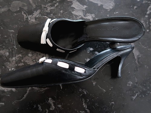 Mules cuir talons by alain - mules,