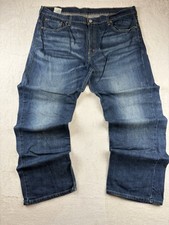 Jeans Lévis 569 vintage clothing coupe droite bleu - w38