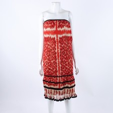 HERMES Robe en soie 4026586