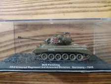 1/72, M26 Pershing, 3rd Armored Division, 1945, US, sous mini vitrine, ww2