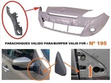 RENAULT CLIO 3 PHASE 2 2009-2012 PARE CHOC AVANT TAILLE 195