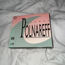 COFFRET BOX RARE MICHEL POLNAREFF 3 CD 1990 Coucou Me Revoilou Bulles Incognito
