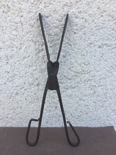 Ancienne pince braise fer - ancienne, /