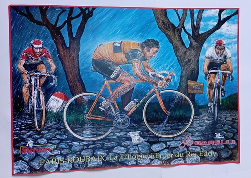 Affiche cyclisme paris - affiche,