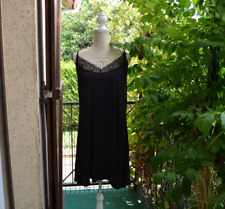 sexy chemise de nuit  nuisette femme noir dentelle taille 50 52