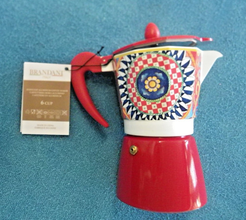 Brandani italy red floral - brandani,