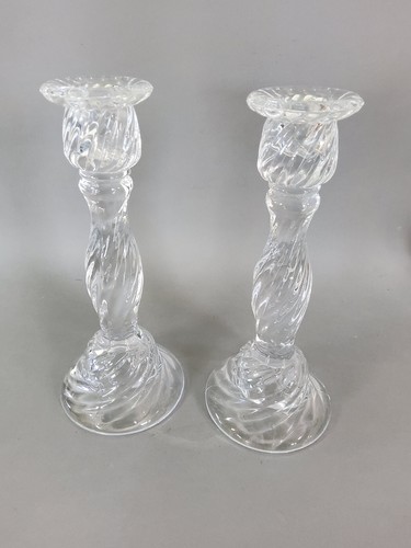 Paire grands bougeoirs - paire,